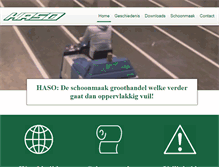 Tablet Screenshot of haso.nl